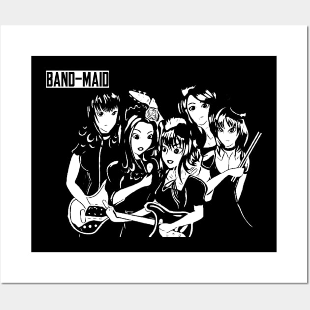 Hardrock Band Wall Art by Narita_Hayunanda